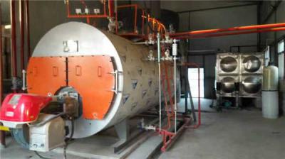 陕西泾阳4吨燃油燃气蒸汽锅炉